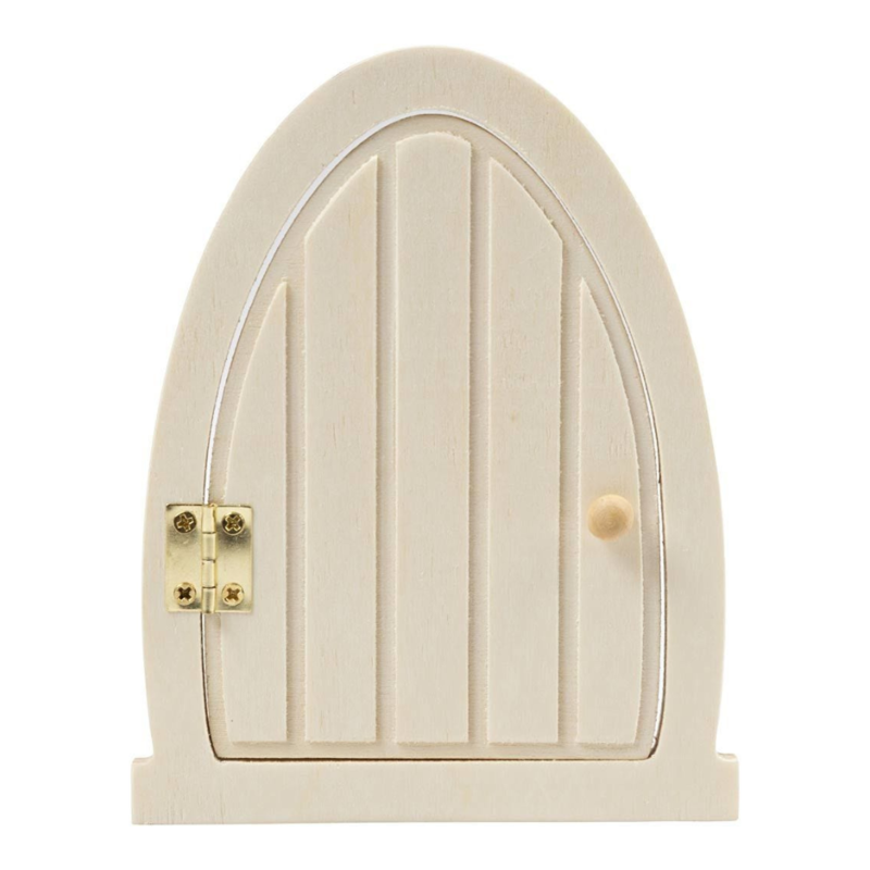 Door with Hinges, 10 x 13 cm