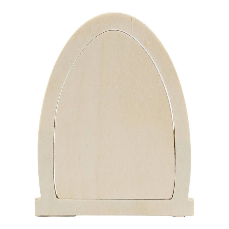 Door with Hinges, 10 x 13 cm