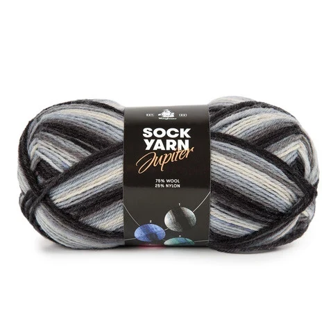 Mayflower Sock Yarn Universe Jupiter 01 Black