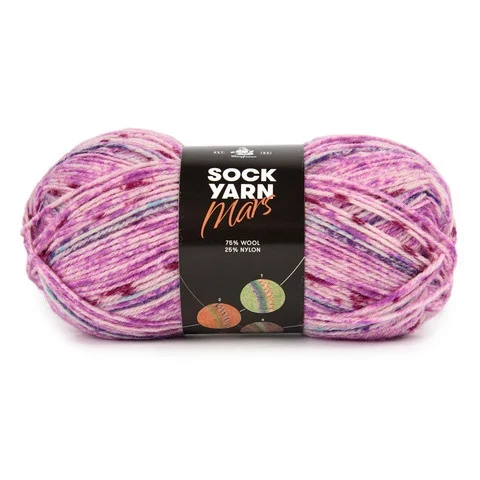 Mayflower Sock Yarn Universe Mars 04 Pink