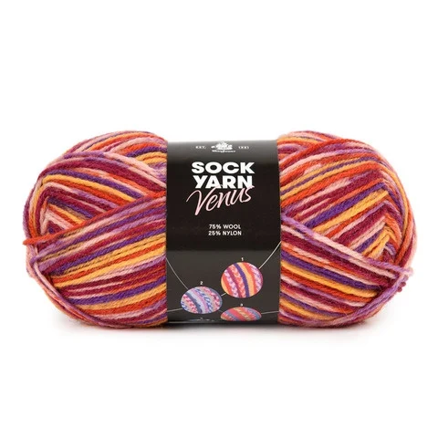 Mayflower Sock Yarn Universe Venus 01 Red mix
