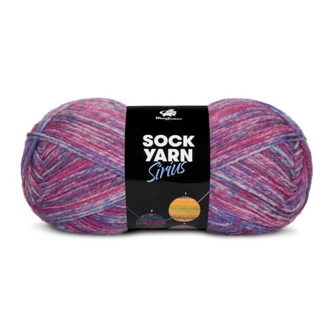 Mayflower Sock Yarn Universe Sirius 02 Pink/Blue/Purple
