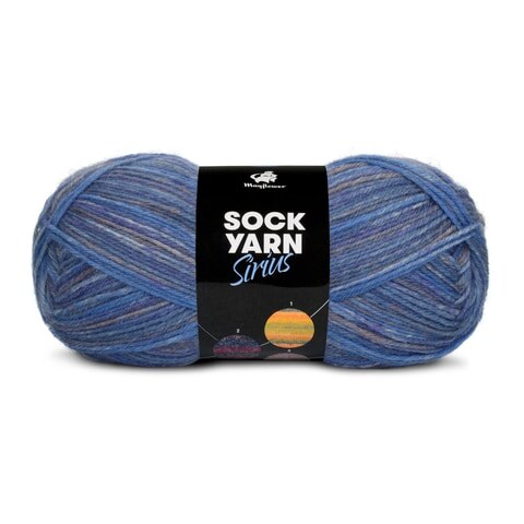 Mayflower Sock Yarn Universe Sirius 06 Blue/Cobalt/Slate
