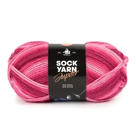 Mayflower Sock Yarn Universe Jupiter 04 Pink