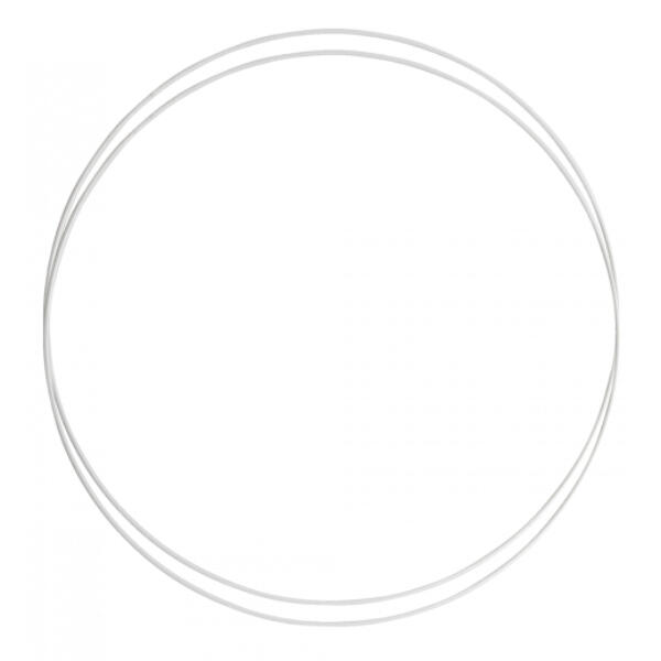 Metal ring White 2 pcs 30 cm