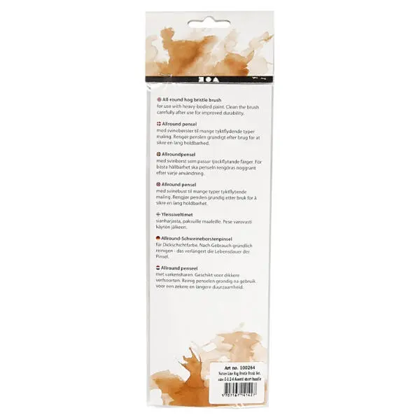 Nature Line Brushes, 4 pcs.