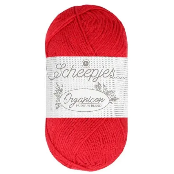 Scheepjes Organicon 244 Red Rose