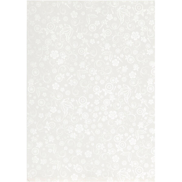 Paper, A4, Silver print patter