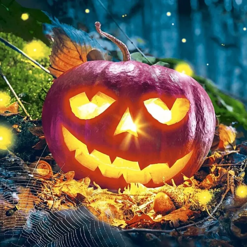 Napkins, Halloween, 33x33 cm, 20 pcs. Pumpkin