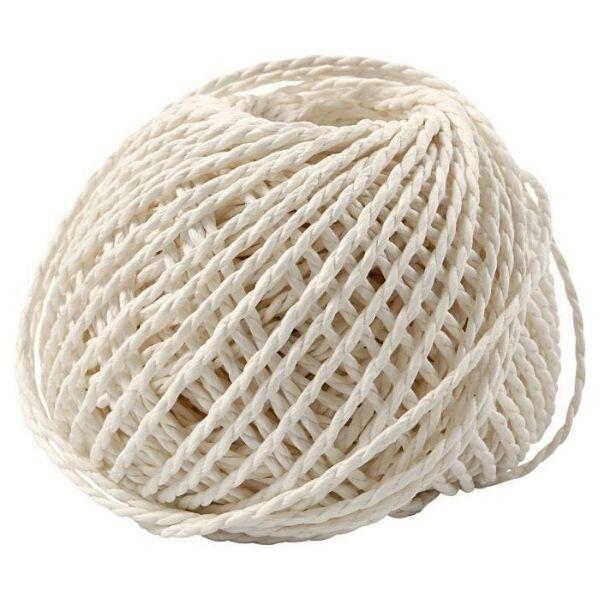 Paper Yarn 40 m White