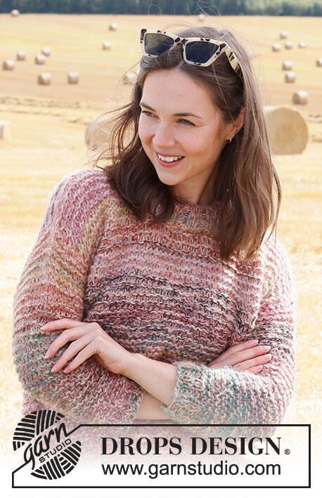 223-14 Painted Rose by DROPS Design