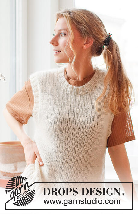 220-41 Annabelle Vest by DROPS Design