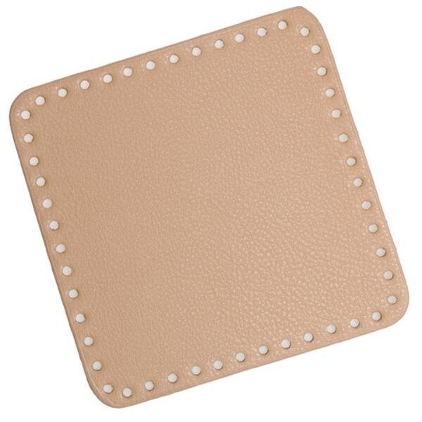 Go Handmade Bag/Basket Base 18 x 18 cm apricot