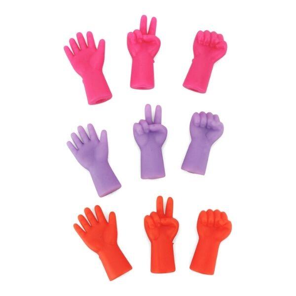 HobbyArts Silicone Point Protectors Hands 6 pcs