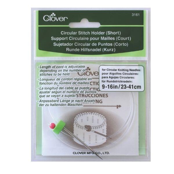 Clover Round Stitch Holder, Short