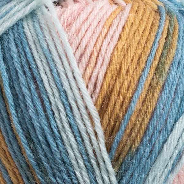 Järbo Mellanraggi 100g 28423 Gradient pastel rainbow