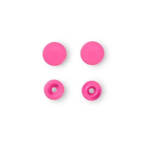 Prym Plastic Snap Fasteners, 30 pcs Pink