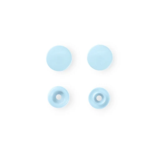 Prym Plastic Snap Fasteners, 30 pcs Light blue