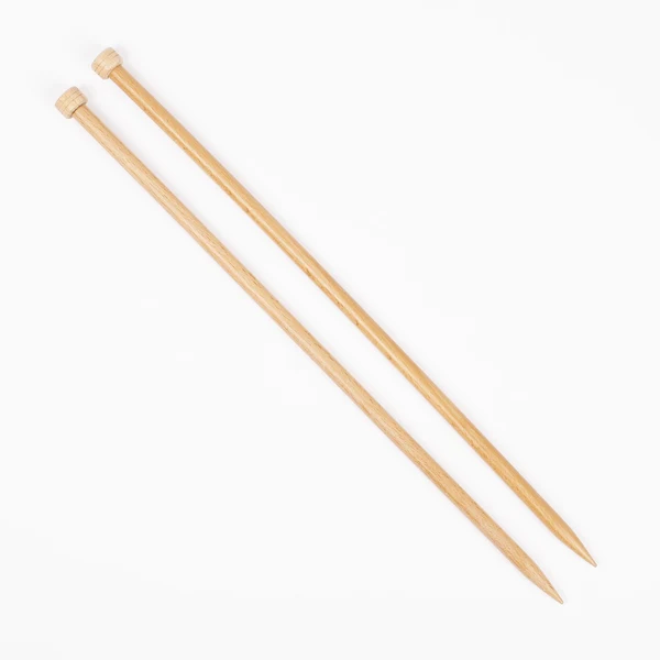 DROPS Basic Single Pointed Needles Wood 35 cm (5.50-10.00 mm)