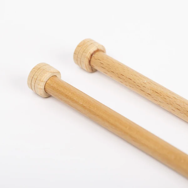 DROPS Basic Single Pointed Needles Wood 35 cm (5.50-10.00 mm)