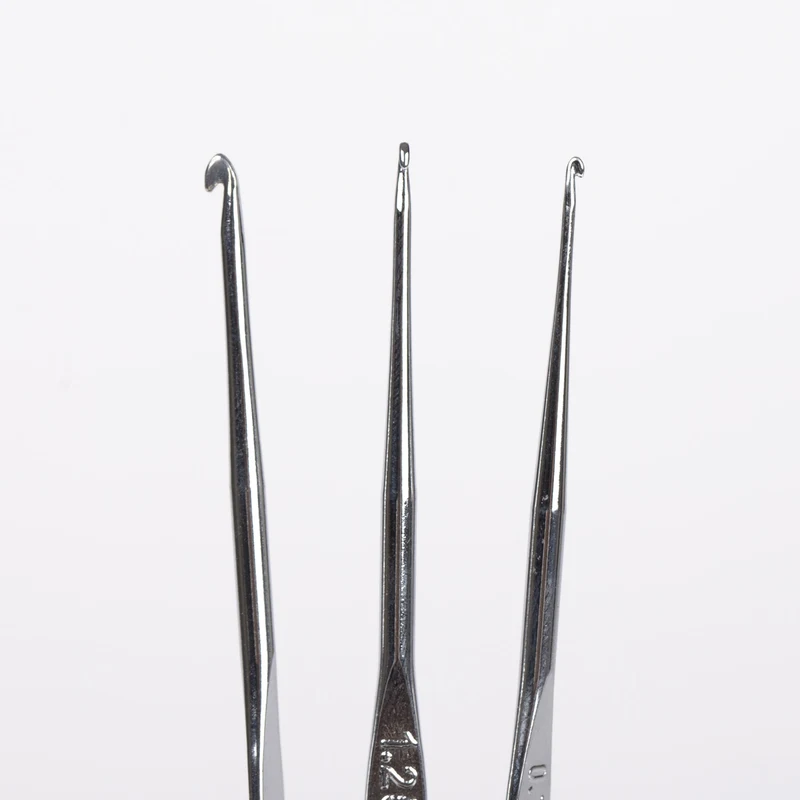 DROPS Basic Crochet Hooks Steel 13 cm (0.75-1.75 mm)