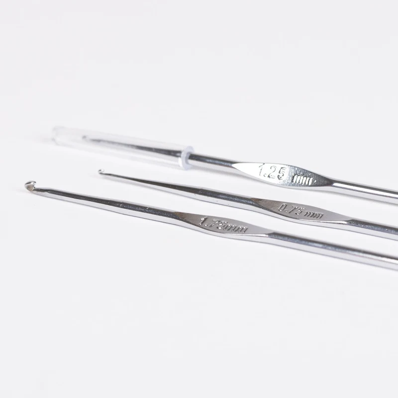 DROPS Basic Crochet Hooks Steel 13 cm (0.75-1.75 mm)