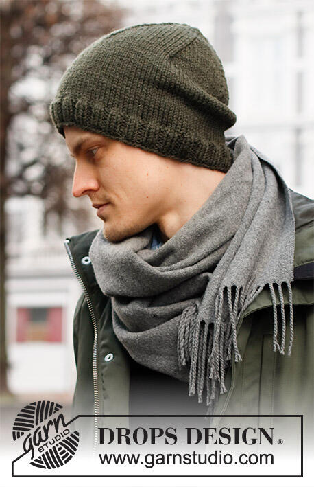 219-20 Forester Hat by DROPS Design