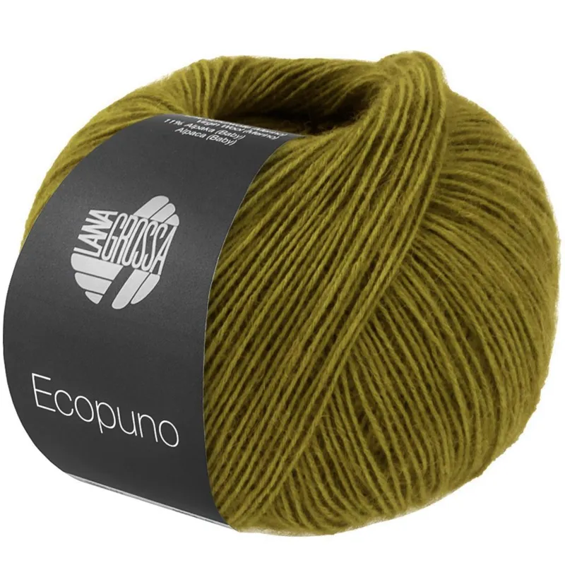 Lana Grossa Ecopuno 220 Olive