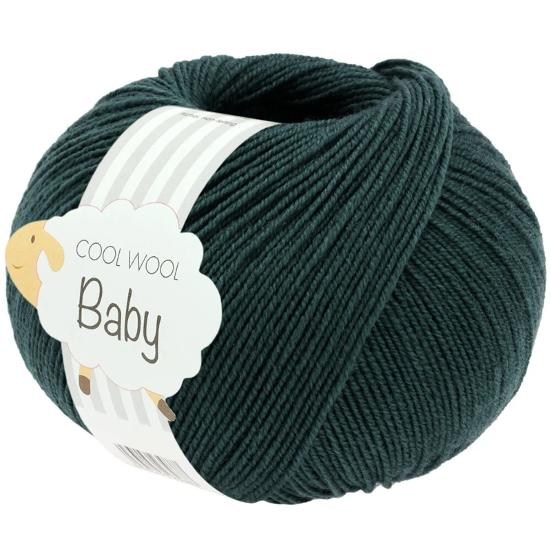 Lana Grossa Cool Wool Baby 350 Dark petrol