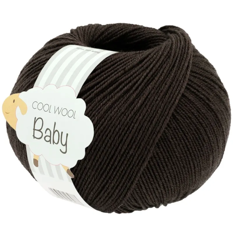 Lana Grossa Cool Wool Baby 339 Graphite grey