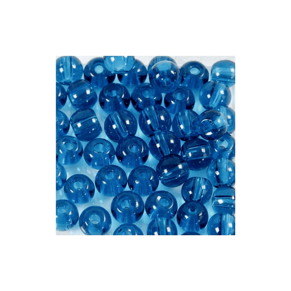 Glass beads 4mm, 45 pcs