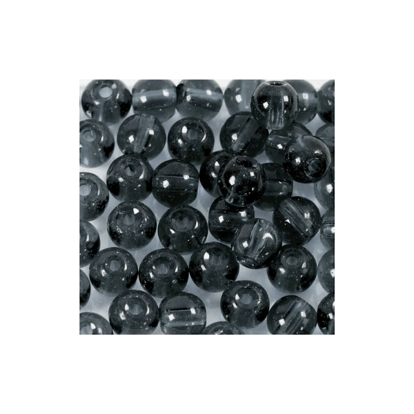 Glass beads 4mm, 45 pcs