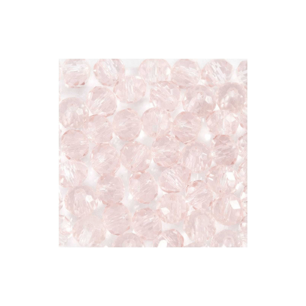 Glass beads 4mm, 45 pcs