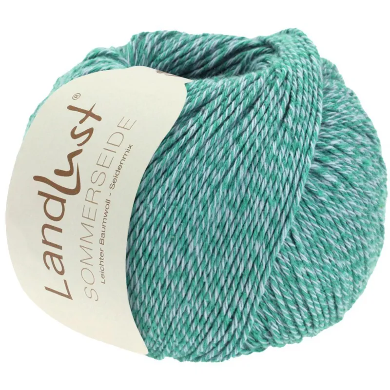 Lana Grossa Landlust Sommerseide 52 Blue turquoise