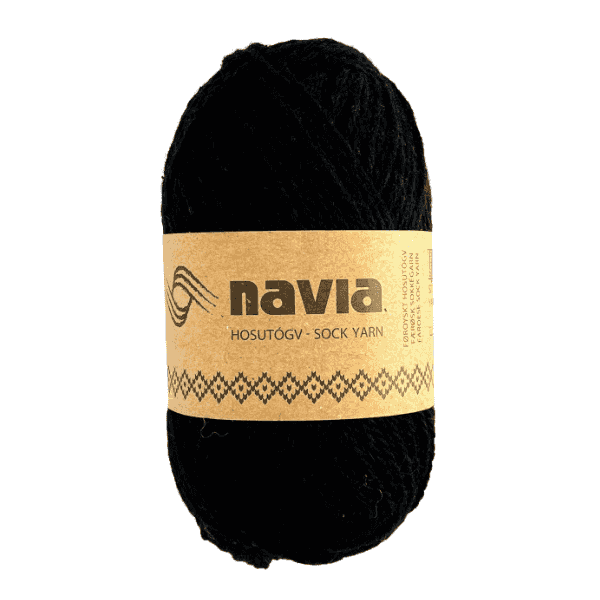 Navia Sock Yarn  506 Black