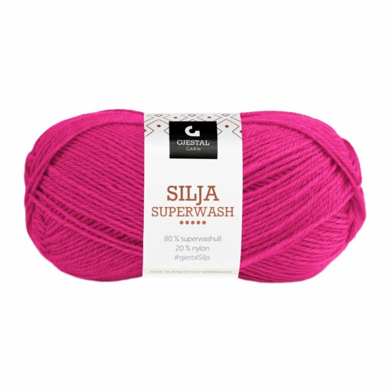 Gjestal Silja Superwash 398 Pink