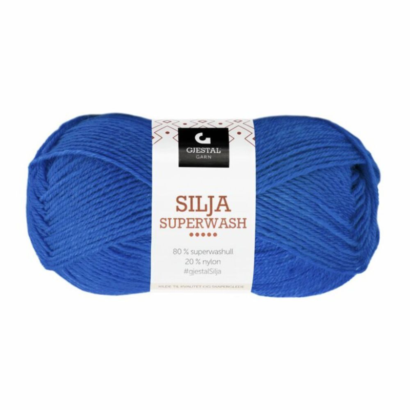 Gjestal Silja Superwash 401 Royal blue