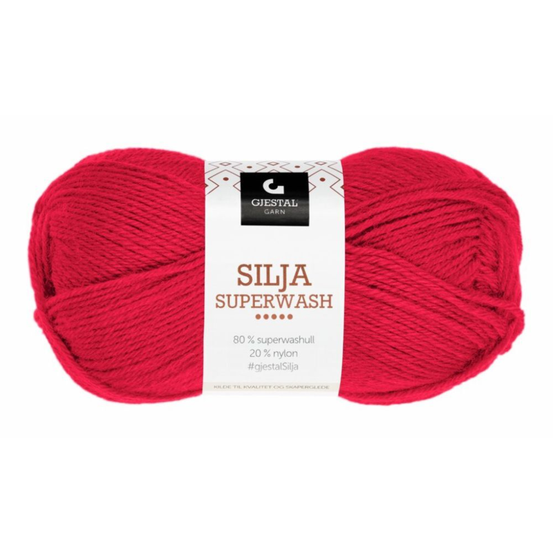 Gjestal Silja Superwash 304 Red