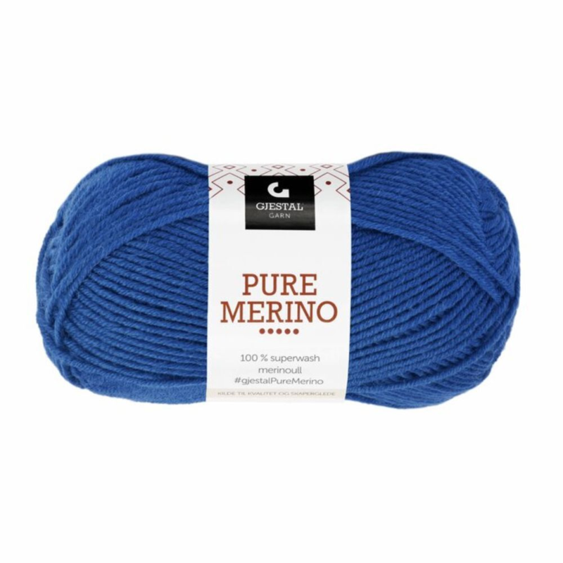 Gjestal Pure Merino 130 Royal blue