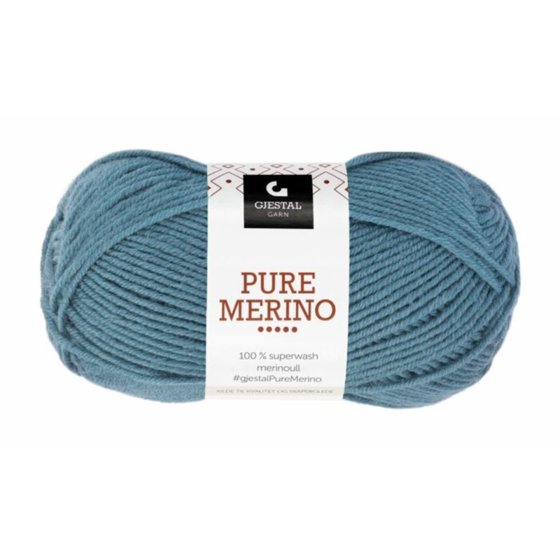 Gjestal Pure Merino 122 Light denim