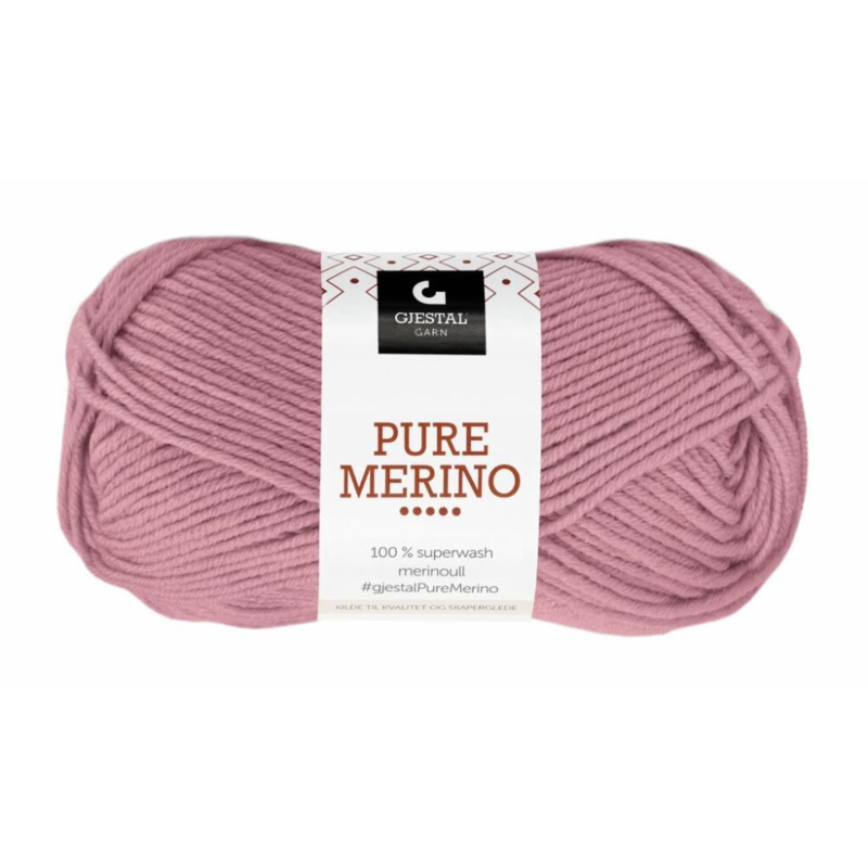 Gjestal Pure Merino 119 Dusty pink
