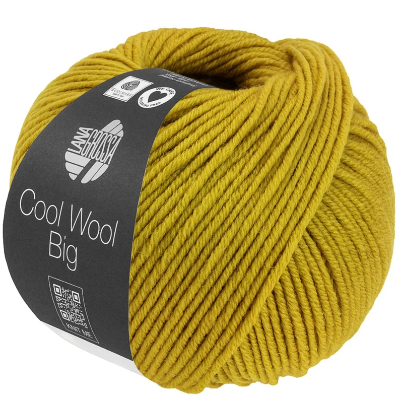Lana Grossa Cool Wool Big 1039 Mustard yellow