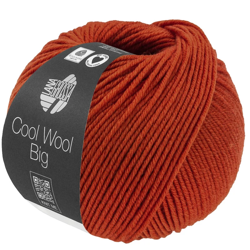 Lana Grossa Cool Wool Big 1042 Cinnamon brown