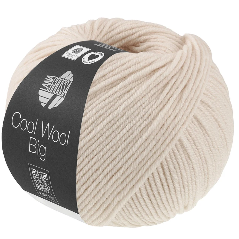 Lana Grossa Cool Wool Big 1046 Cream