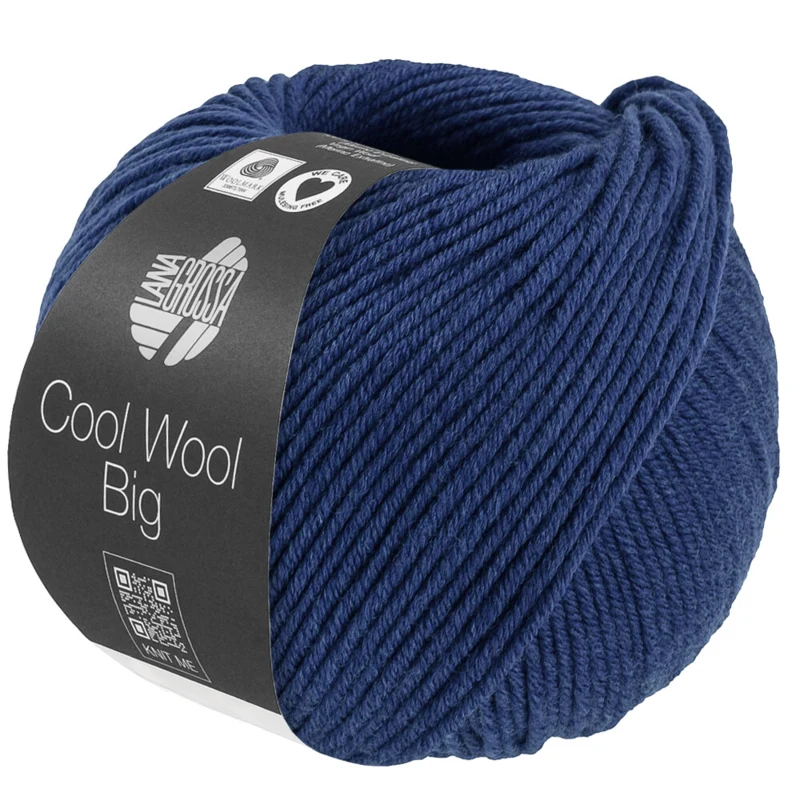 Lana Grossa Cool Wool Big 1704 Dark blue melange