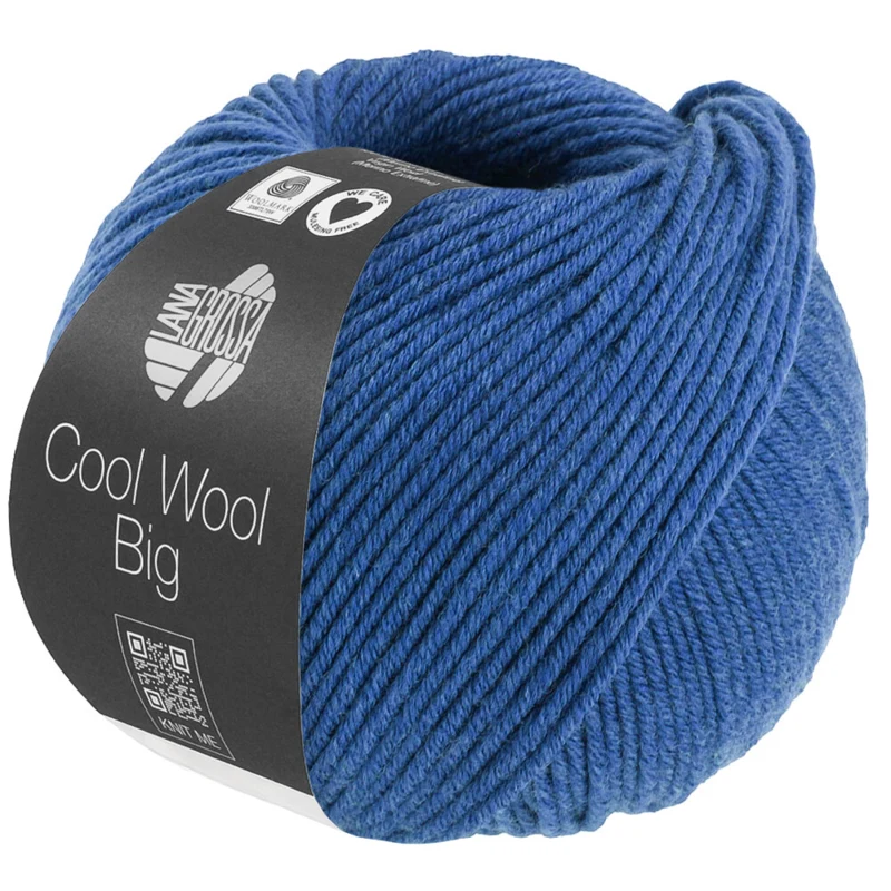 Lana Grossa Cool Wool Big 1703 Blue melange