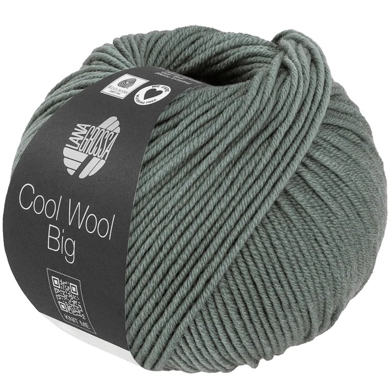 Lana Grossa Cool Wool Big 1040 Grey green