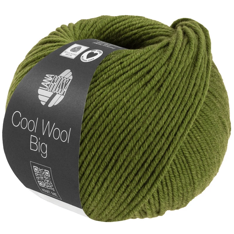 Lana Grossa Cool Wool Big 1706 Olive melange