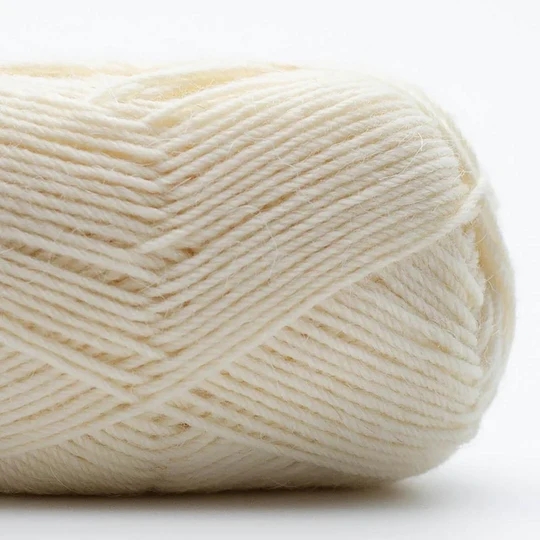 Kremke Soul Wool Edelweiss Alpaka 001 Natural white