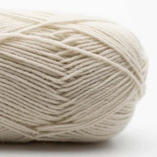 Kremke Soul Wool Edelweiss Alpaka 002 Bleached white